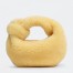 Bottega Veneta Jodie Mini Bag in Beige Shearling