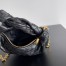 Bottega Veneta Mini Jodie Chain Bag in Black Intrecciato Lambskin
