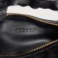 Bottega Veneta Mini Jodie Chain Bag in Black Intrecciato Lambskin
