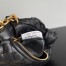 Bottega Veneta Mini Jodie Chain Bag in Black Intrecciato Lambskin