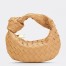 Bottega Veneta Jodie Mini Bag in Almond Intrecciato Lambskin