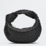 Bottega Veneta Jodie Mini Bag in Black Intrecciato Lambskin