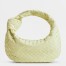 Bottega Veneta Jodie Teen Bag in Lemon Suede Calfskin