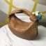 Bottega Veneta Jodie Small Bag in Caramel Intrecciato Lambskin
