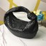 Bottega Veneta Jodie Small Bag in Black Intrecciato Lambskin