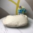 Bottega Veneta Jodie Small Bag in White Intrecciato Lambskin