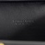 Bottega Veneta Knot Clutch with Chain in Black Intrecciato Lambskin