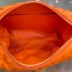 Bottega Veneta Loop Small Bag In Orange Intrecciato Lambskin