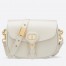 Dior Bobby Medium Bag In White Box Calfskin