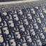 Dior Medium Book Tote Bag In Blue Dior Oblique Embroidery 