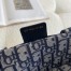 Dior Medium Book Tote Bag In Blue Dior Oblique Embroidery 