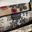 Dior Large Book Tote Bag In Multicolor Dior Flowers Embroidery