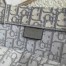 Dior Large Book Tote Bag In Grey Dior Oblique Embroidery