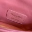 Dior Caro Micro Bag In Pink Cannage Calfskin