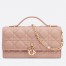 Dior Miss Dior Mini Bag In Poudre Cannage Lambskin