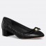Dior Ballet Pumps in Black Quilted Cannage Calfskin