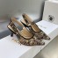 Dior J'Adior Slingback Pumps 65mm In Beige Toile de Jouy Voyage Moti