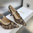 Dior J'Adior Slingback Pumps 65mm In Beige Toile de Jouy Voyage Moti