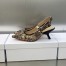 Dior J'Adior Slingback Pumps 65mm In Beige Toile de Jouy Voyage Moti