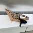 Dior J'Adior Slingback Pumps 65mm In Beige Toile de Jouy Voyage Moti