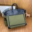 Hermes HAC Cargo Birkin 40 Handmade Bag in Green Toile 