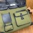 Hermes HAC Cargo Birkin 40 Handmade Bag in Green Toile 