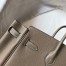 Hermes Birkin 25cm Bag in Tourterelle Clemence Leather with GHW