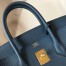Hermes Birkin 30cm Bag in Blue Agate Clemence Leather with GHW