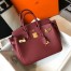 Hermes Birkin 30cm Bag in Bordeaux Clemence Leather with GHW