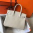 Hermes Birkin 30cm Bag in Craie Clemence Leather with GHW