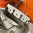 Hermes Birkin 30cm Bag in Craie Clemence Leather with GHW