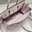 Hermes Birkin 30cm Bag in Mauve Pale Clemence Leather with PHW