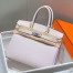 Hermes Birkin 30cm Bag in Mauve Pale Clemence Leather with PHW