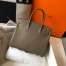 Hermes Birkin 30cm Bag in Taupe Clemence Leather with GHW
