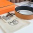 Hermes Constance Reversible Belt 38MM in Gold Epsom Calfskin
