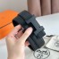 Hermes Constance Reversible Belt 38MM in Clemence Leather with Black Buckle