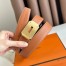 Hermes Neo Reversible Belt 32MM in Gold Clemence Leather