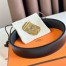 Hermes Neo Reversible Belt 32MM in Black Clemence Leather