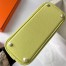 Hermes Bolide 1923 Mini Handmade Bag In Jaune Bourgeon Chevre Mysore Leather