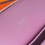 Hermes Bolide 1923 Mini Handmade Bag In Mauve Sylvestre Chevre Mysore Leather