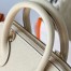 Hermes Bolide 1923 Mini Handmade Bag In Craie Epsom Calfskin 