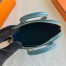 Hermes Bolide 1923 Mini Handmade Bag Blue Jean Evercolor Calfskin