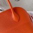 Hermes Bolide 1923 27 Handmade Bag In Orange Epsom Calfskin