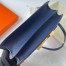 Hermes Constance 24 Handmade Bag In Blue Saphir Epsom Calfskin