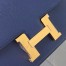 Hermes Constance 24 Handmade Bag In Blue Saphir Epsom Calfskin