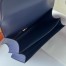 Hermes Constance 24 Handmade Bag In Blue Saphir Epsom Calfskin