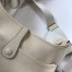 Hermes Evelyne III 29 Bag in Craie Clemence Leather