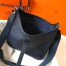 Hermes Evelyne III 29 Bag in Dark Blue Clemence Leather