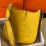 Hermes Evelyne III 29 Bag in Jaune Ambre Clemence Leather