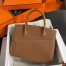 Hermes Birkin 30 en Desordre Bag in Gold Swift and Clemence Leather 